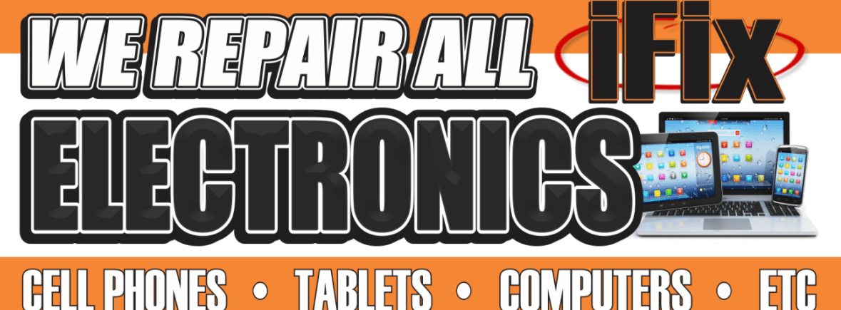 WE repair all electronics at iFix